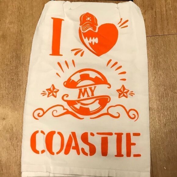 Coastie Towel Kitchen Linen Military Dish Towel NWT - Picture 1 of 4